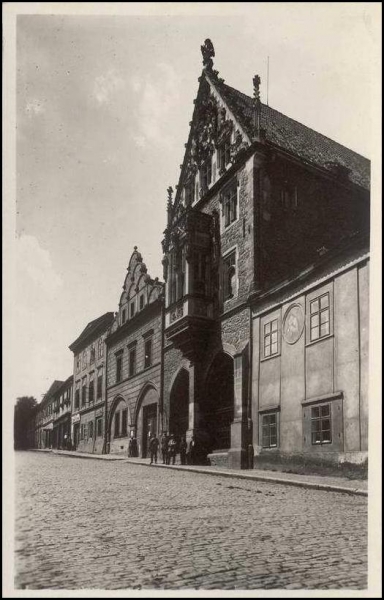 Kutná Hora 1935 Kamenný dům